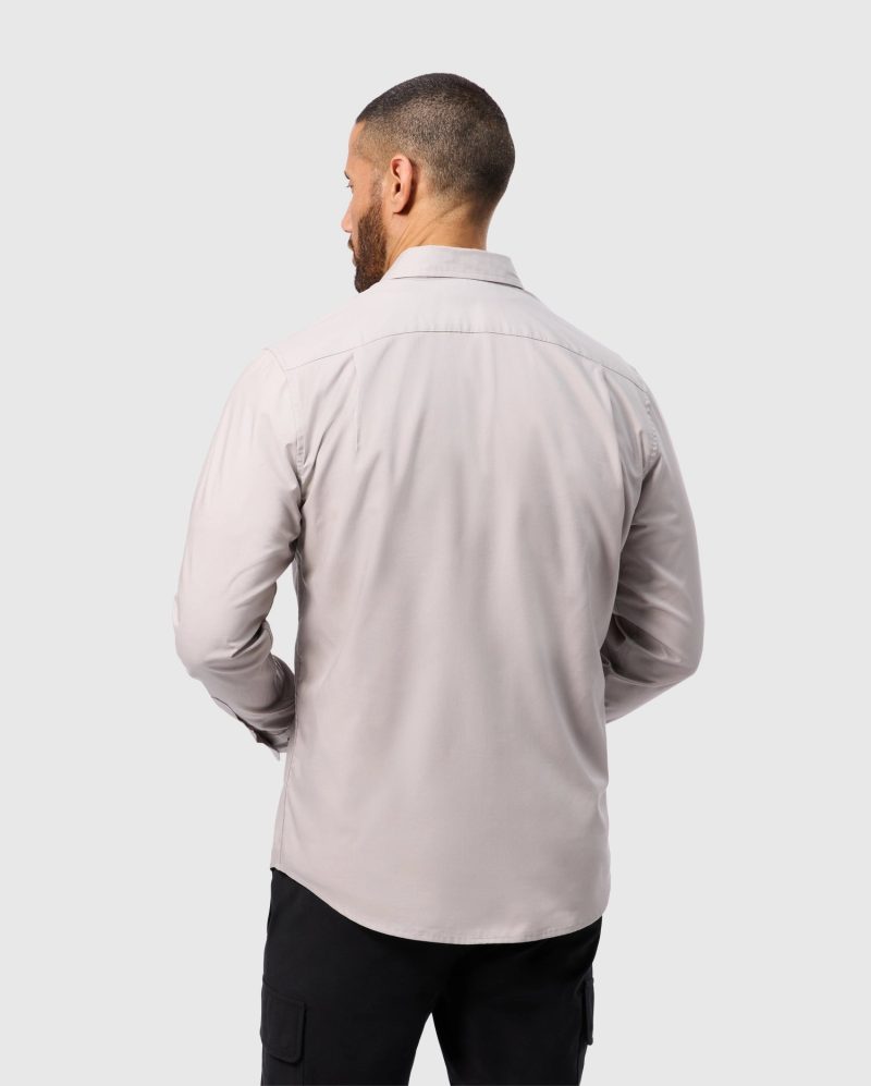 MENS JARED COTTON MODAL SHIRT - B6C774D200 - Image 8