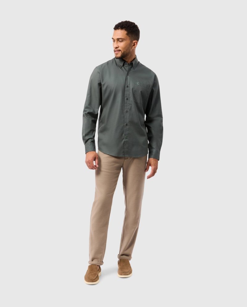 MENS JARED COTTON MODAL SHIRT - B6C774D200 - Image 9