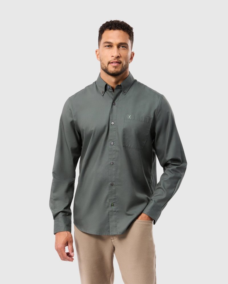 MENS JARED COTTON MODAL SHIRT - B6C774D200