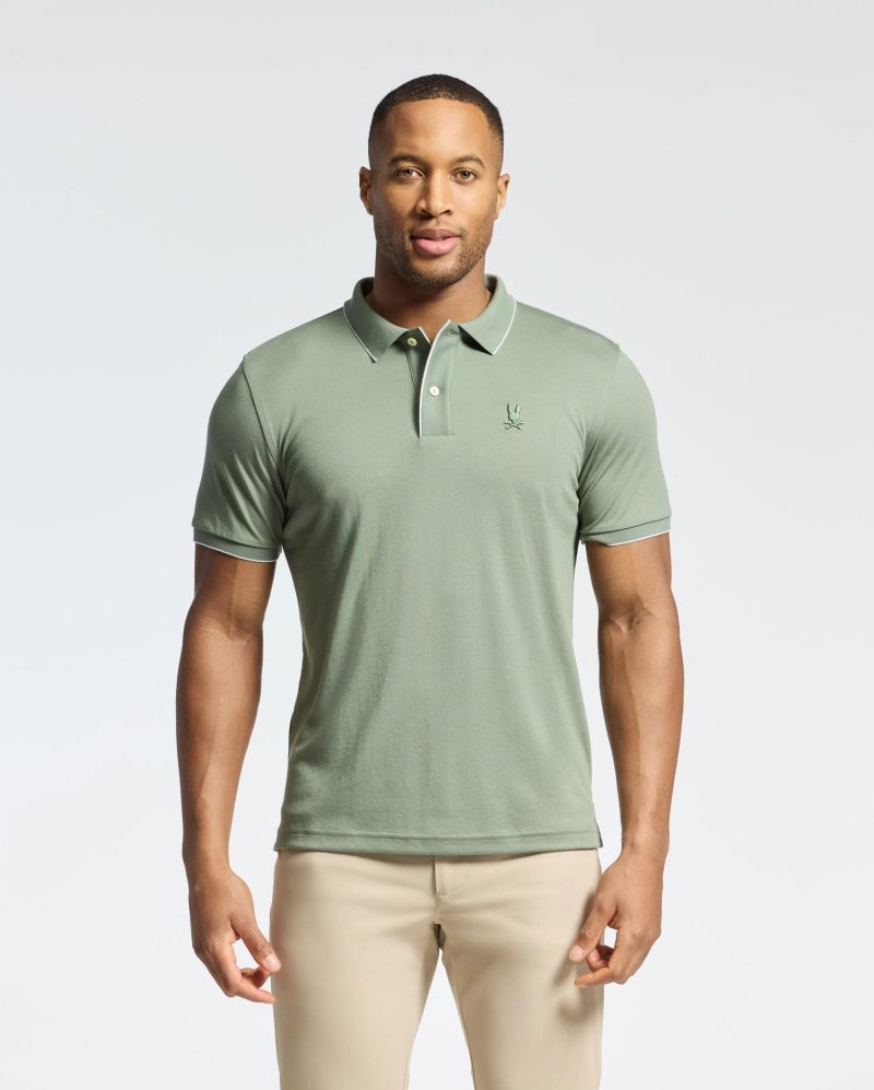 MENS BRYCE PERFORMANCE PIQUE POLO - B6K486F200