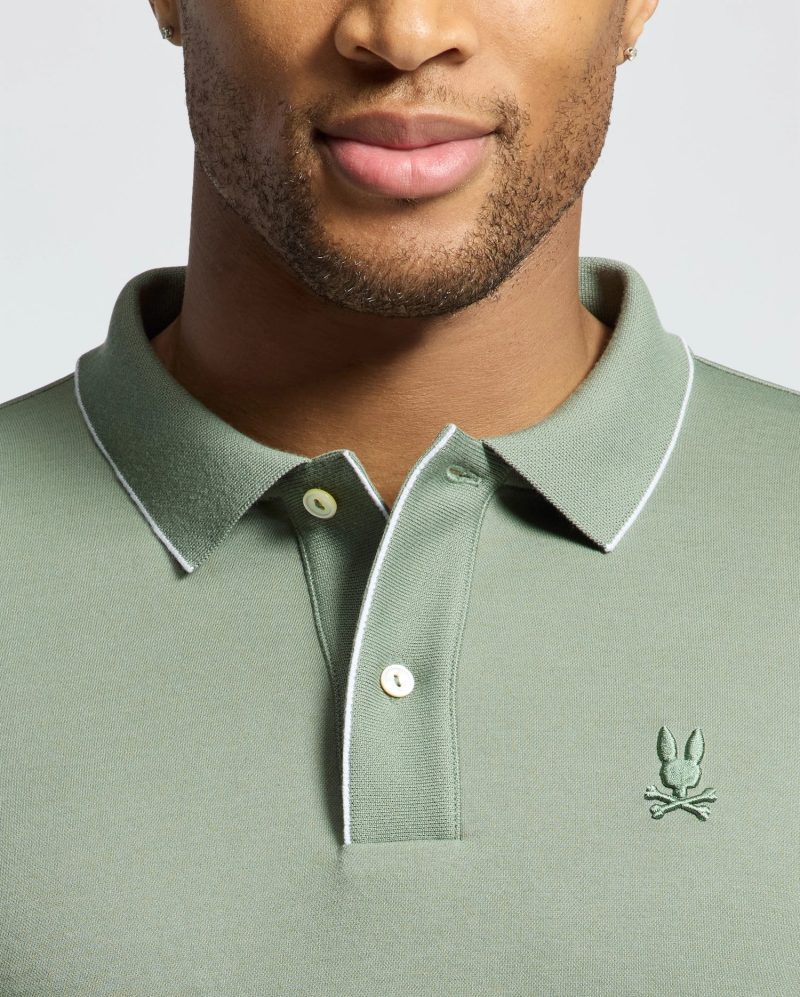 MENS BRYCE PERFORMANCE PIQUE POLO - B6K486F200 - Image 3