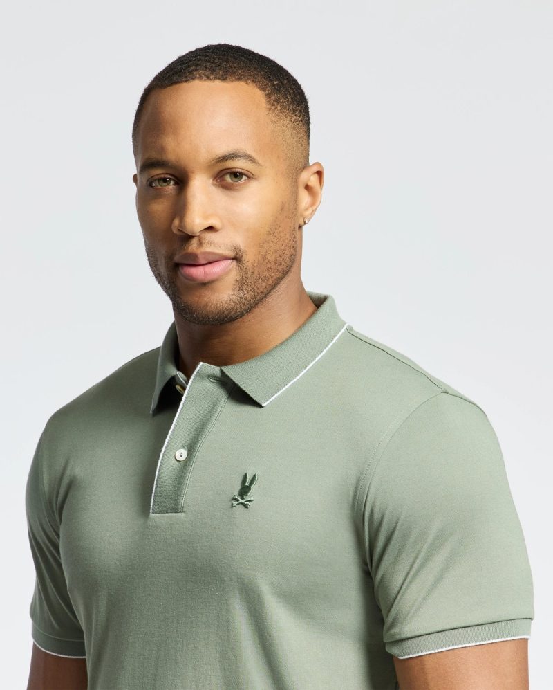MENS BRYCE PERFORMANCE PIQUE POLO - B6K486F200 - Image 2