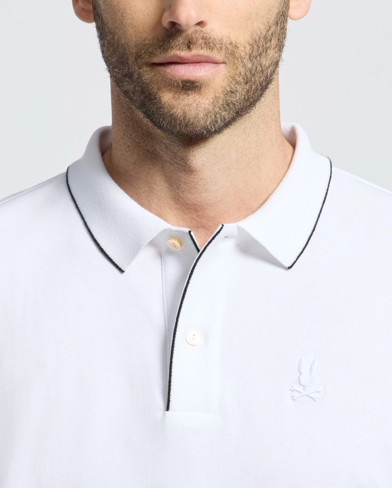 MENS BRYCE PERFORMANCE PIQUE POLO - B6K486F200 - Image 3