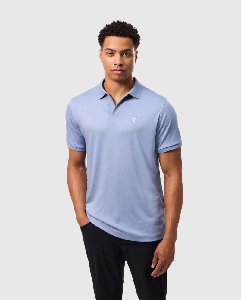 MENS BROADWAY MERCERIZED PIMA POLO SHIRT - B6K891D200