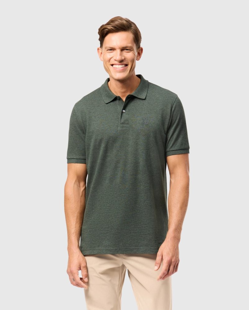 MENS JAMES PREMIUM PIQUE POLO SHIRT - B6K945D200