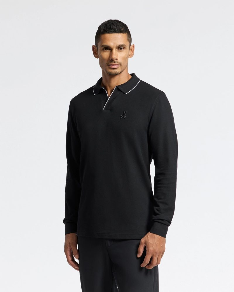 MENS CREEDE PIQUE JOHNNY COLLAR POLO - B6M265E200 - Image 5