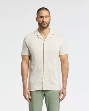 MENS BRYAN CAMP COLLAR SHORT SLEEVE SHIRT - B6Q581F200