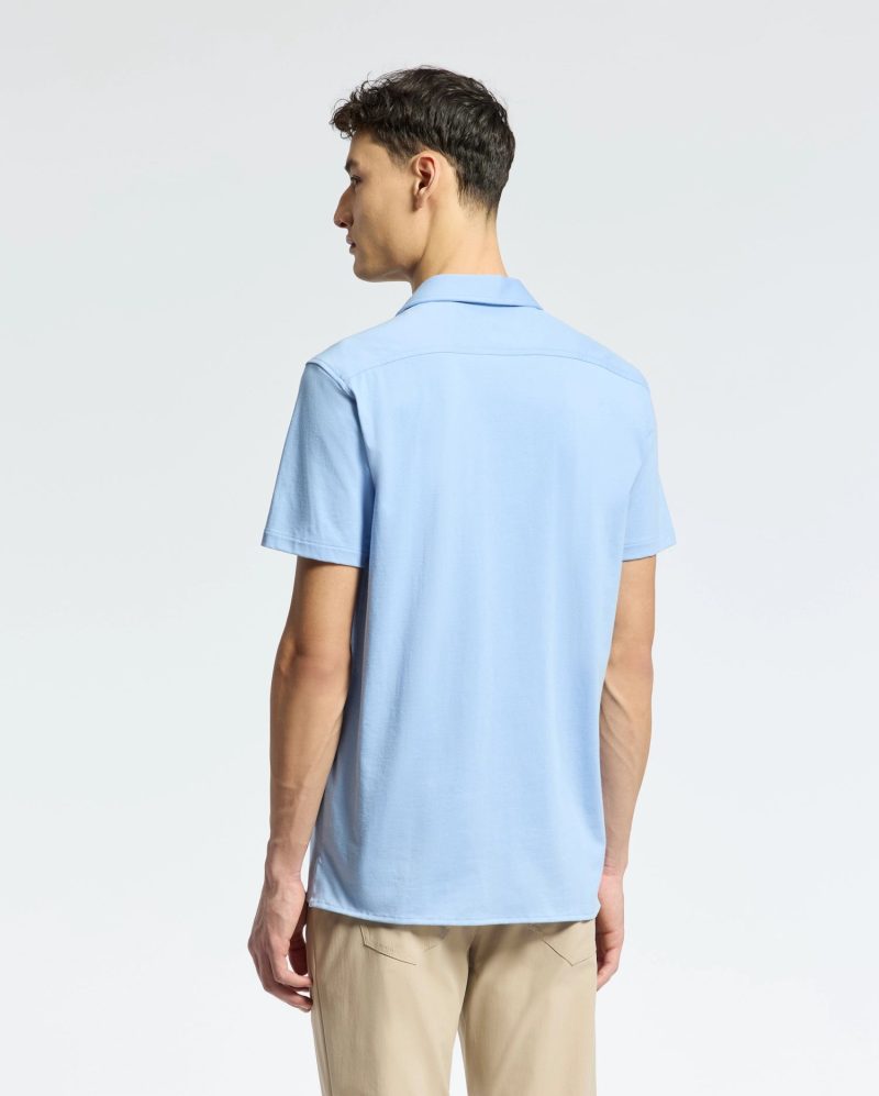 MENS BRYAN CAMP COLLAR SHORT SLEEVE SHIRT - B6Q581F200 - Image 5
