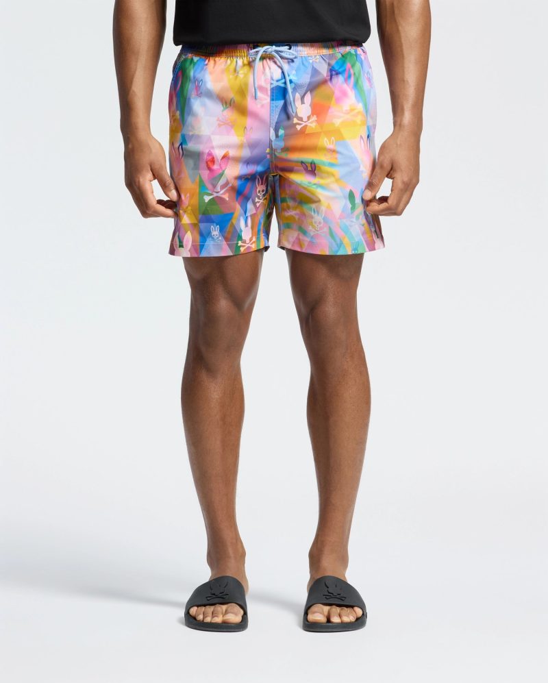 MENS MILOS PRINTED SWIM TRUNK - B6W446F200