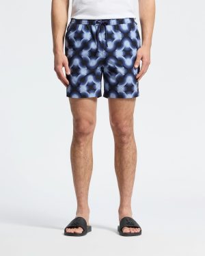 MENS PAROS PRINTED SWIM TRUNK - B6W450F200