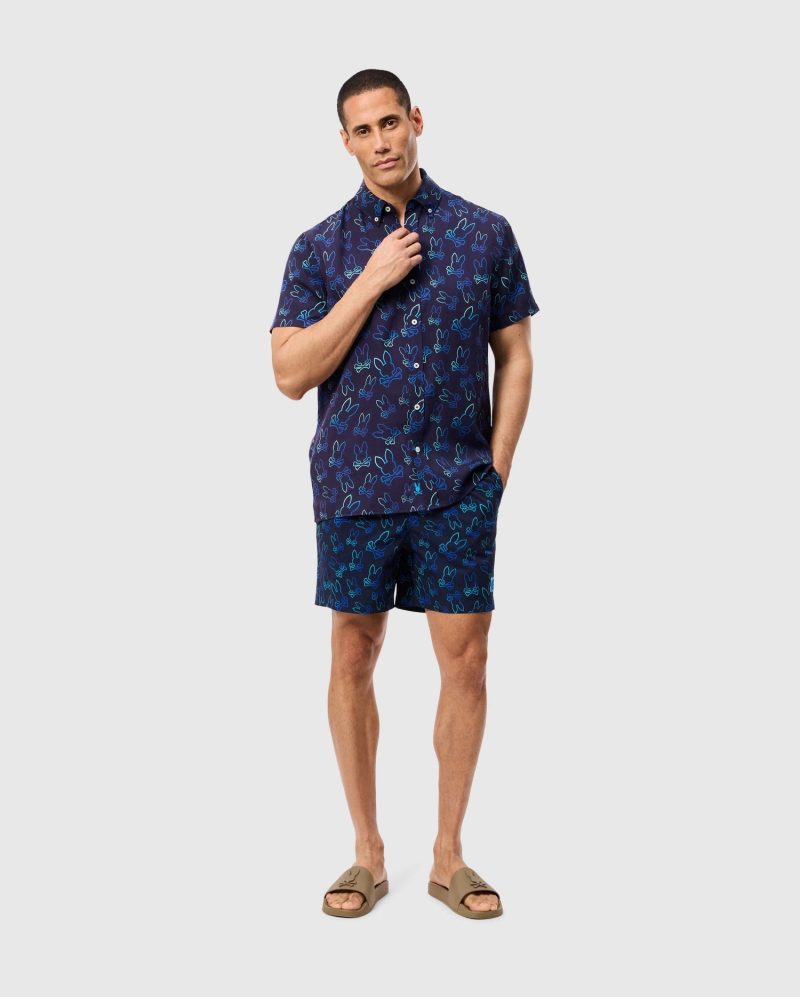 MENS SHELDON ALL OVER PRINT SWIM TRUNK - B6W588C200 - Image 9