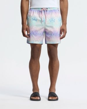 MENS FORSTER BUNNY PRINTED SWIM TRUNK - B6W621F200