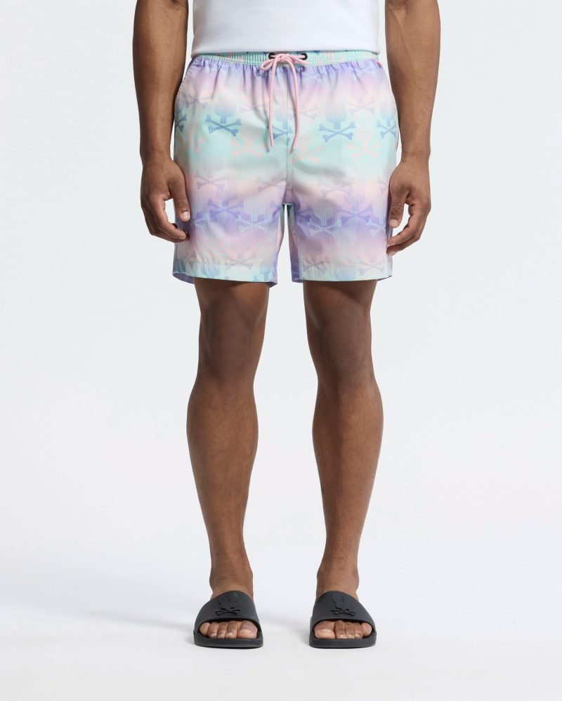 MENS FORSTER BUNNY PRINTED SWIM TRUNK - B6W621F200