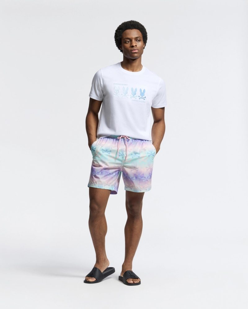 MENS FORSTER BUNNY PRINTED SWIM TRUNK - B6W621F200 - Image 6