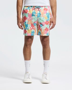 MENS LEMMON ALL OVER PRINT SWIM TRUNK - B6W658F200