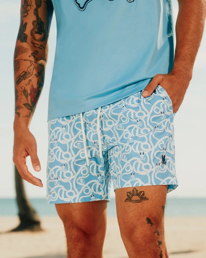 MENS CYRUS ALL OVER PRINT SWIM TRUNK - MB1000004