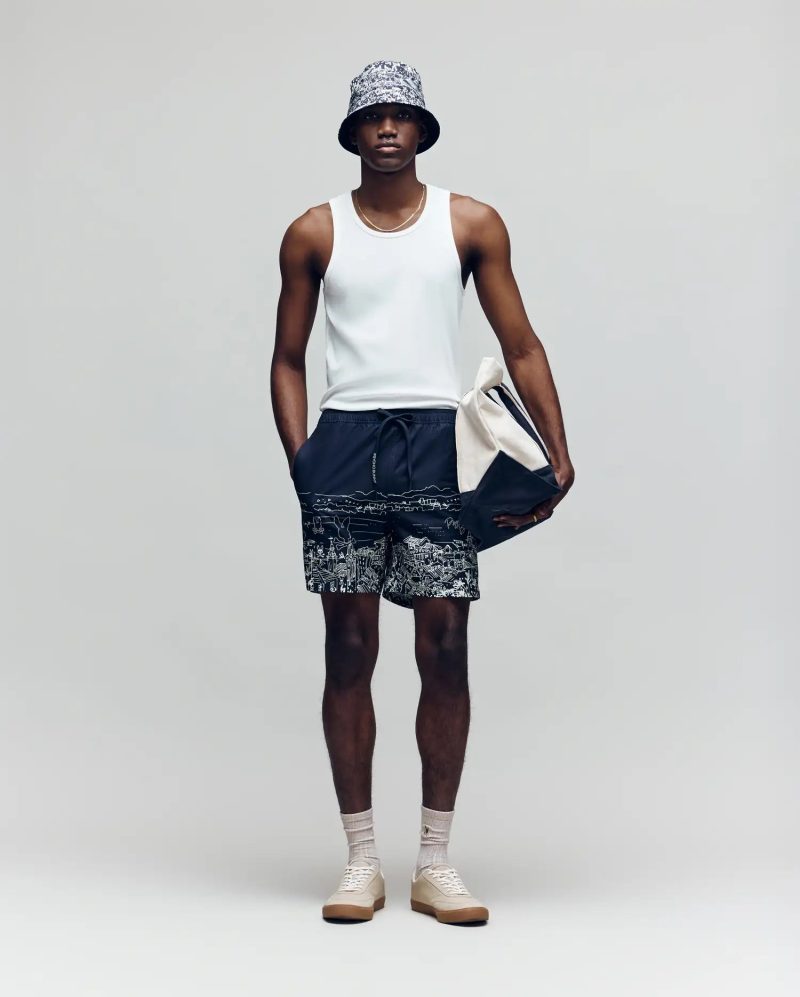 MENS NAXOS SWIM TRUNK - MB1000005 - Image 5