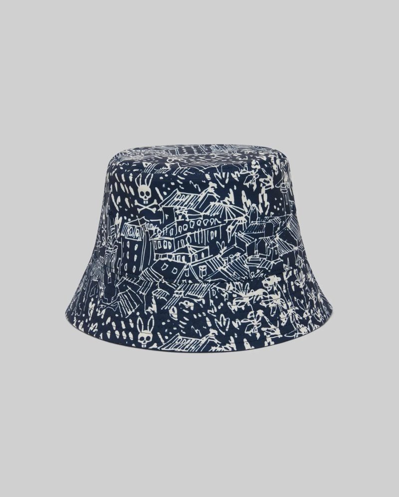 MENS NAXOS REVERSIBLE BUCKET HAT - MO1500006 - Image 7