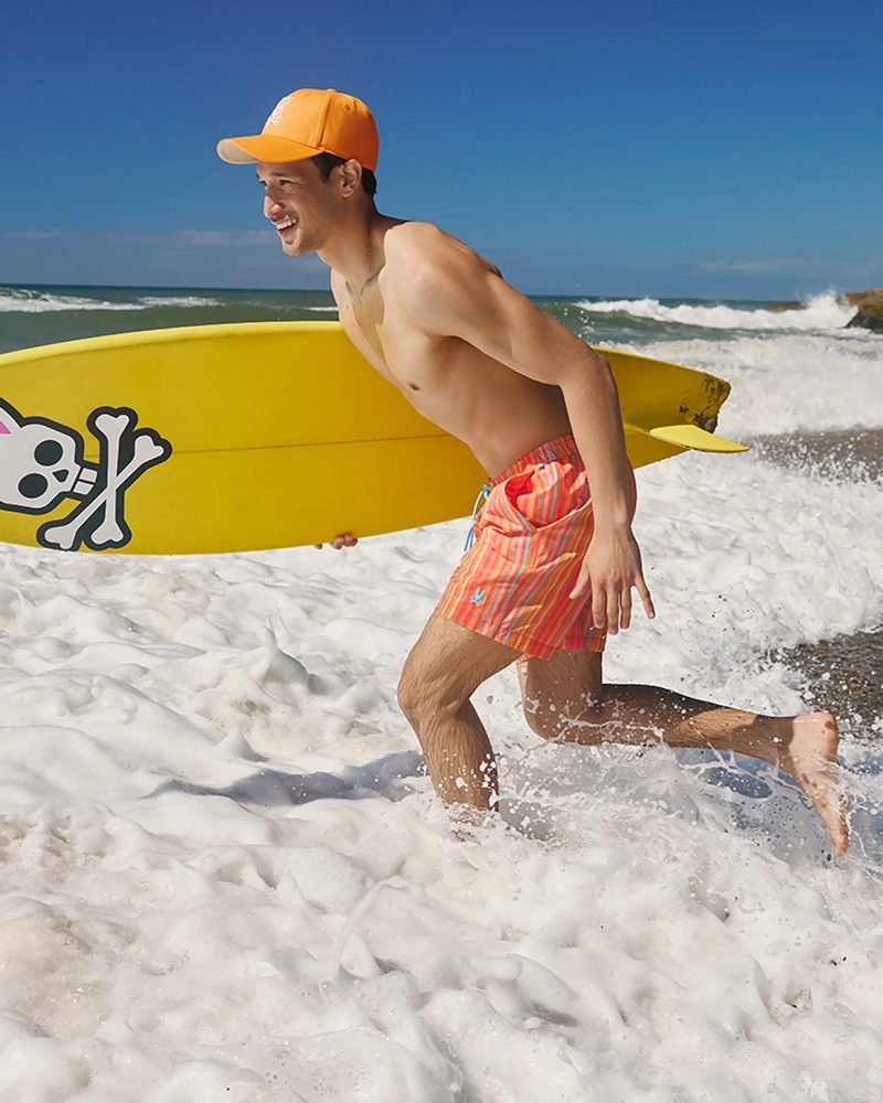MENS ANTON ALL OVER PRINT SWIM TRUNK - B6W542C200 - Image 9